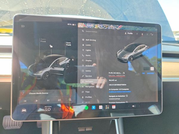 2018 TESLA MODEL 3 — ODOM
