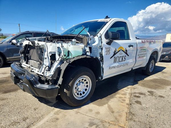 2025 CHEVROLET SILVERADO Work Truck — Front 3/4
