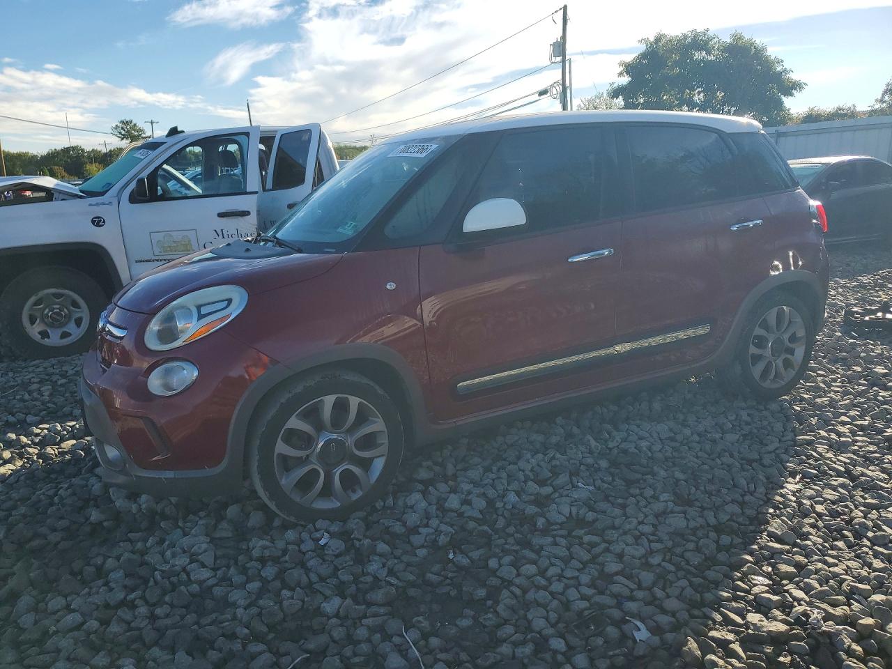 2016 FIAT 500 TREKKING — Front 3/4