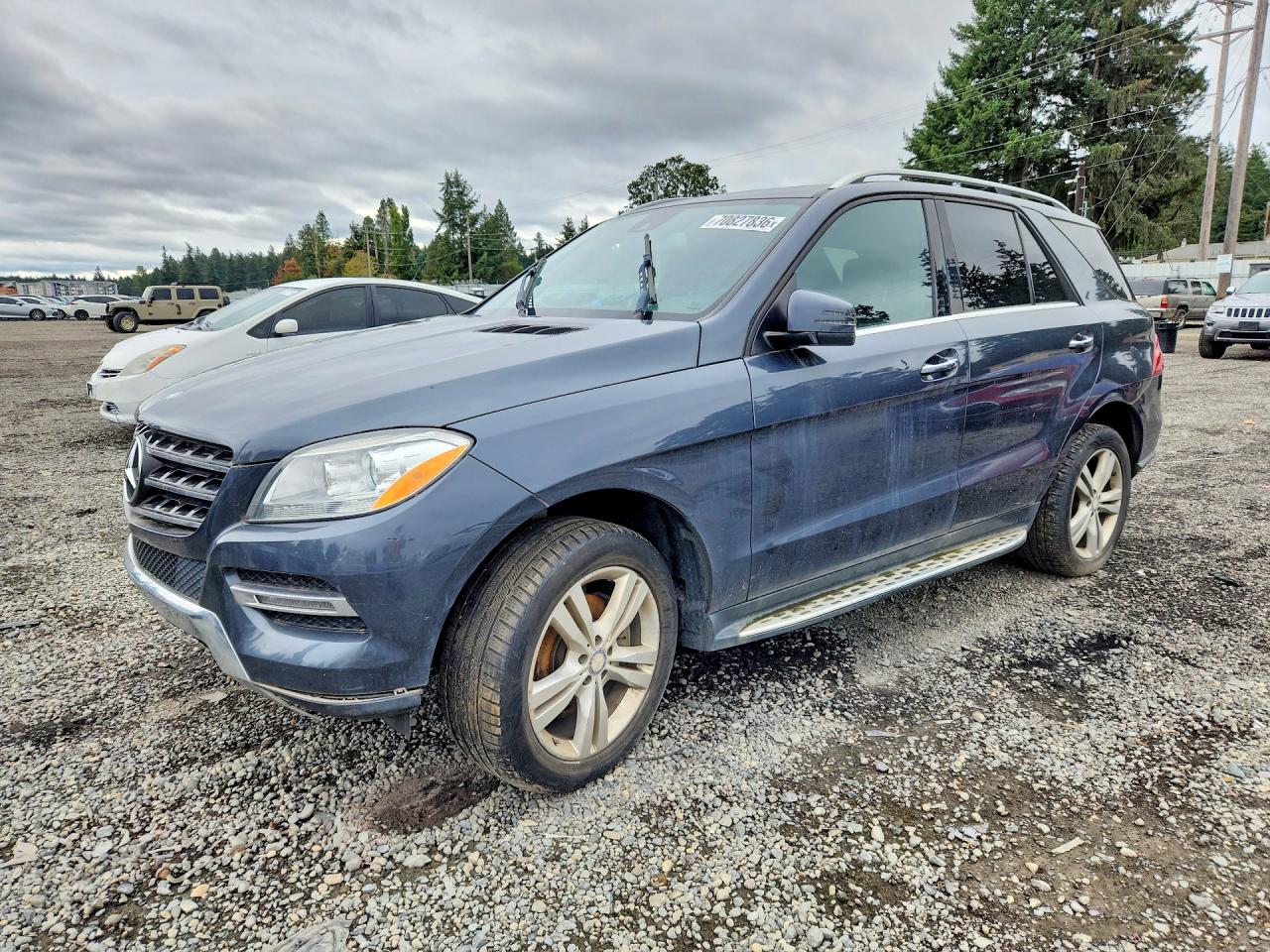 2015 MERCEDES-BENZ M-CLASS ML350 — Front 3/4