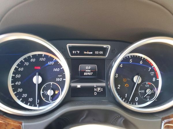 2013 MERCEDES-BENZ ML ML550 4-MATIC — ODOM
