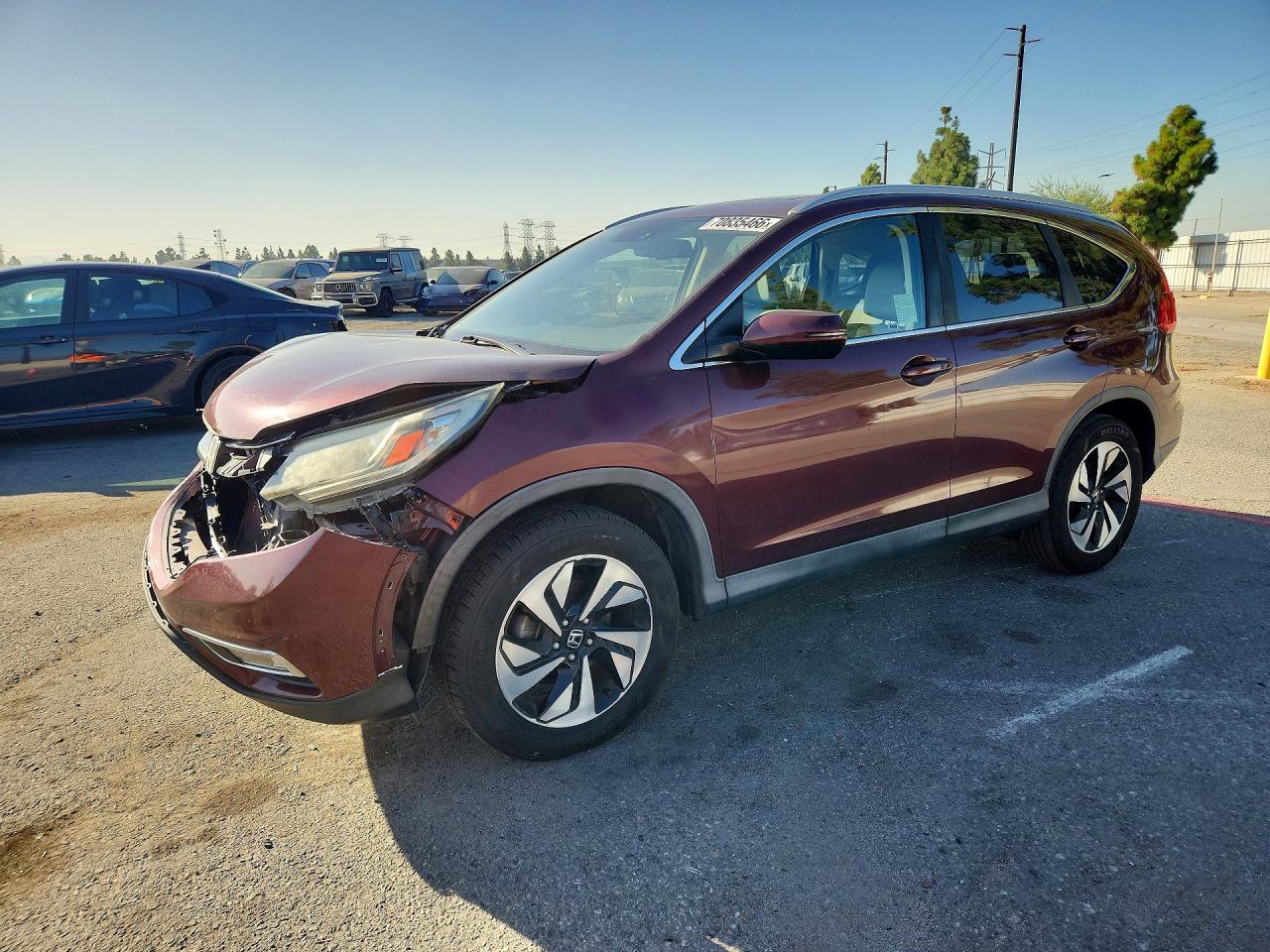 2016 HONDA CRV Touring — Front 3/4