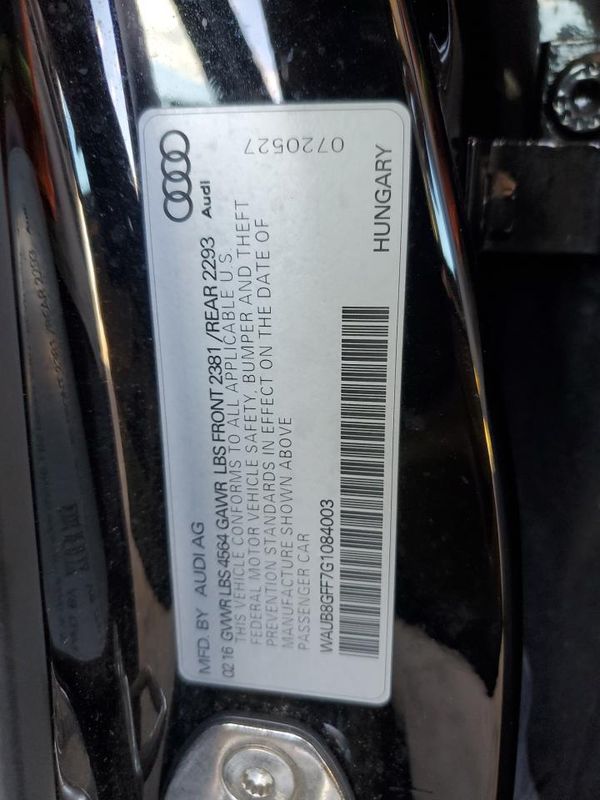2016 AUDI A3