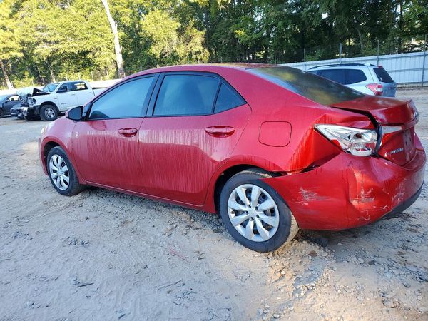 2015 TOYOTA COROLLA L/LE — DSRA