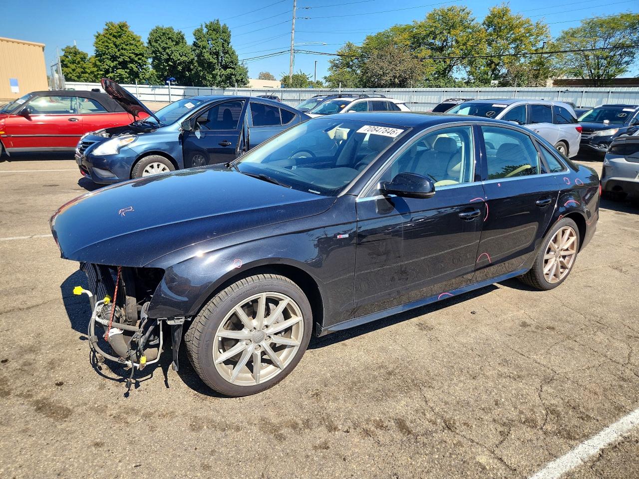 2014 AUDI A4 quattro Premium Plus — Front 3/4