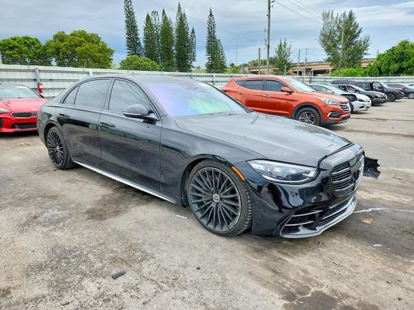 2023 MERCEDES-BENZ S S500 4MATIC — Passenger 3/4