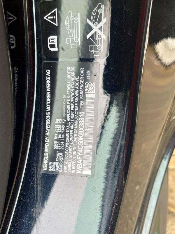2019 BMW M850XI xDrive