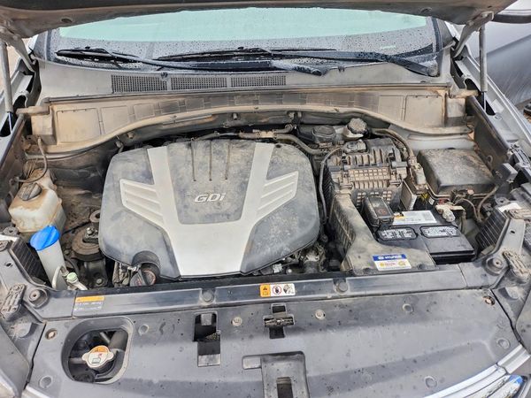 2015 HYUNDAI SANTA FE TOP — Engine bay