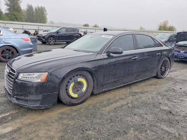 2017 AUDI A8 quattro L — Front 3/4