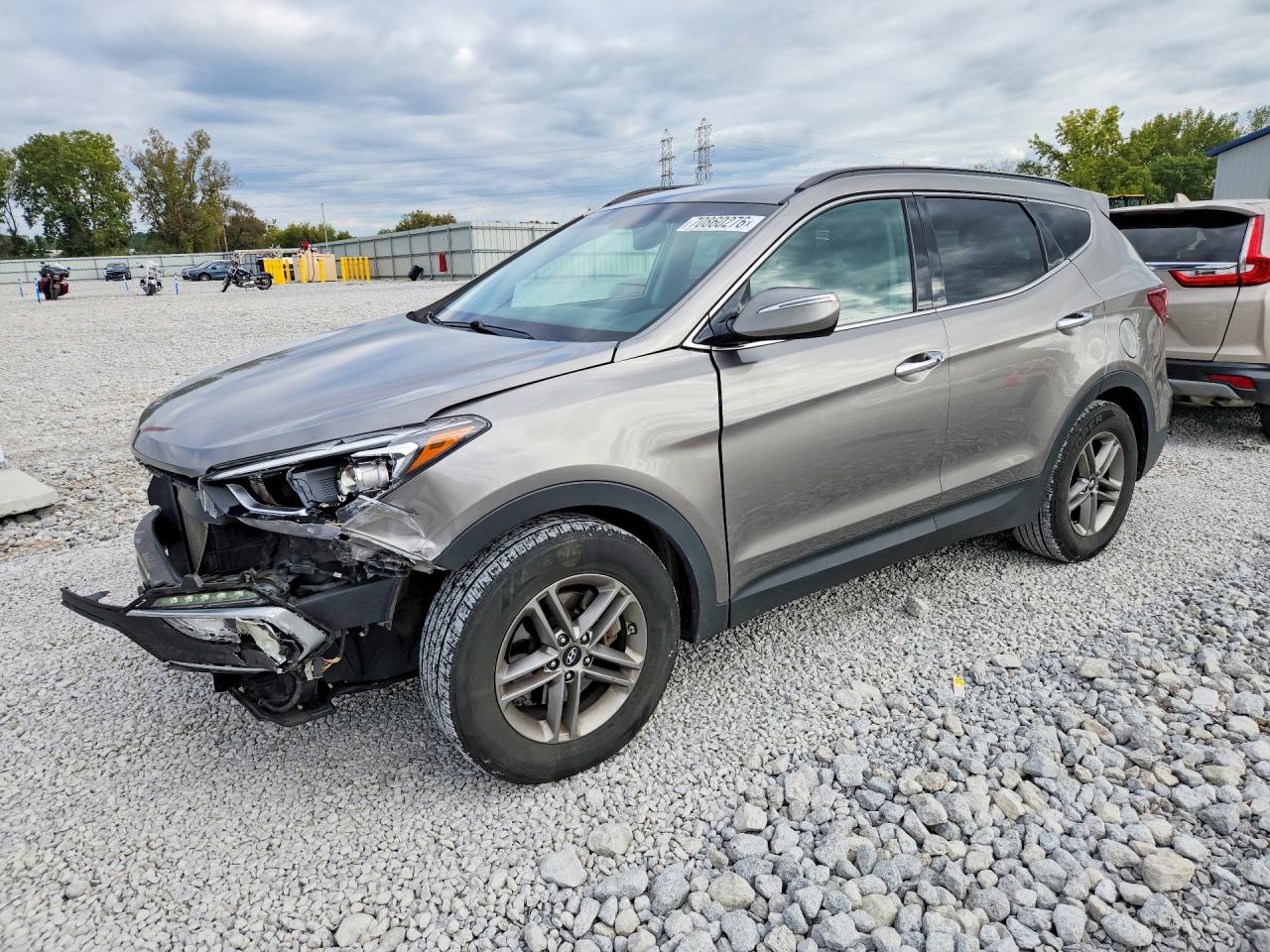 2018 HYUNDAI SANTA FE — Front 3/4