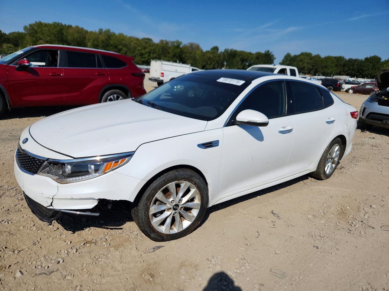 2016 KIA OPTIMA GLS, JSL — Front 3/4