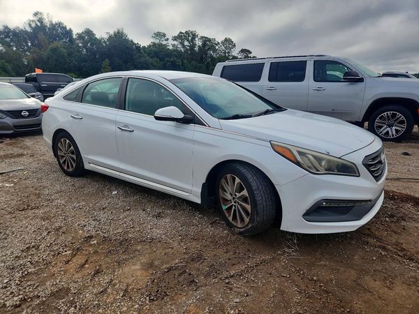 2015 HYUNDAI SONATA — Passenger 3/4