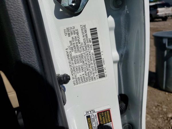 2022 HONDA CRV EX-L — VINS
