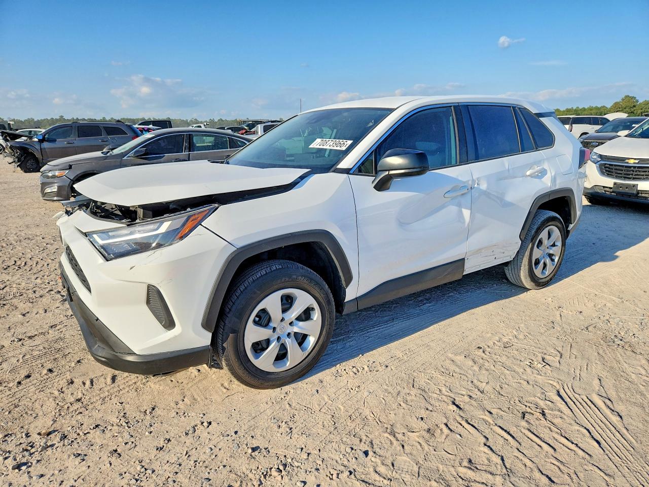 2025 TOYOTA RAV4 — Front 3/4