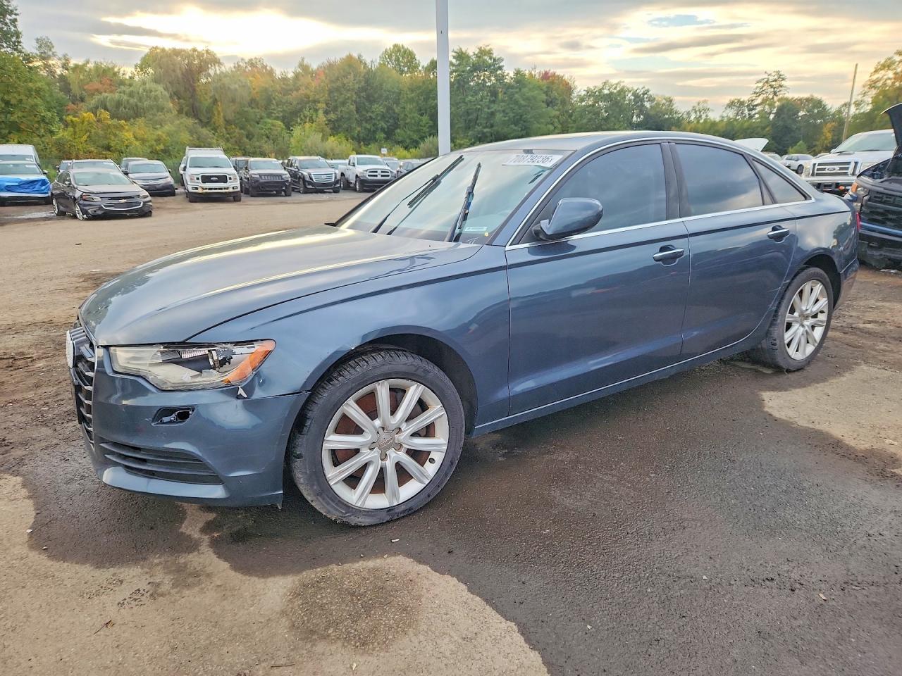 2015 AUDI A6 — Front 3/4