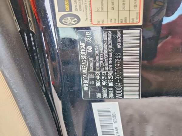 2013 MERCEDES-BENZ C C250 — VINS
