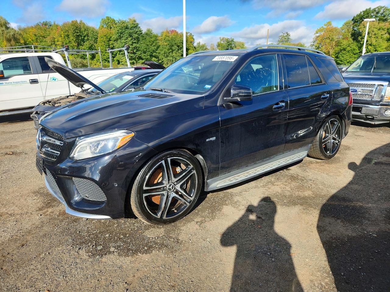 2018 MERCEDES-BENZ GLE-CLASS — Front 3/4