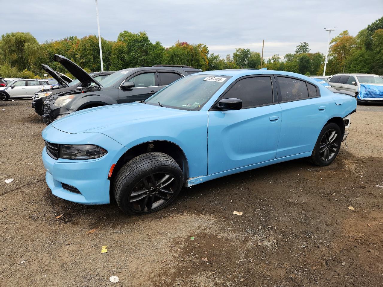 2017 DODGE CHARGER — Front 3/4