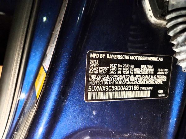 2013 BMW X3 — VINS