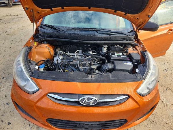 2017 HYUNDAI ACCENT SE Base — Engine bay