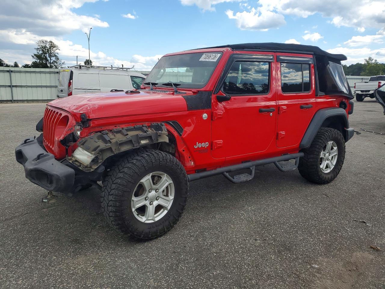 2018 JEEP WRANGLER UNLIMITED Unlimited Sport — Front 3/4