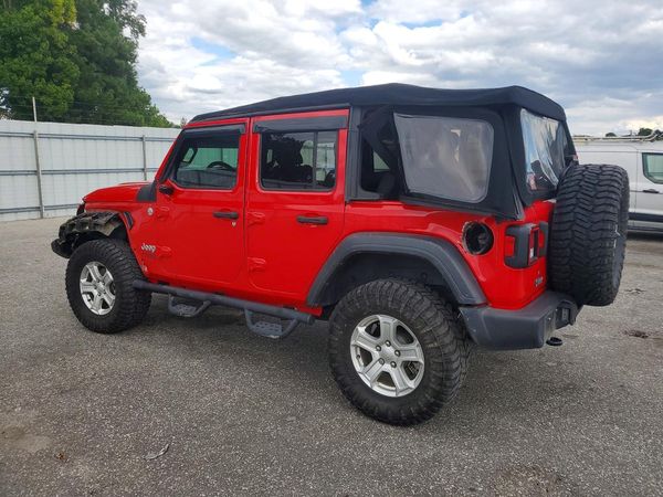 2018 JEEP WRANGLER UNLIMITED Unlimited Sport — DSRA