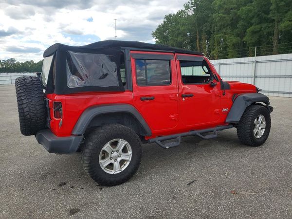 2018 JEEP WRANGLER UNLIMITED Unlimited Sport — PSRA