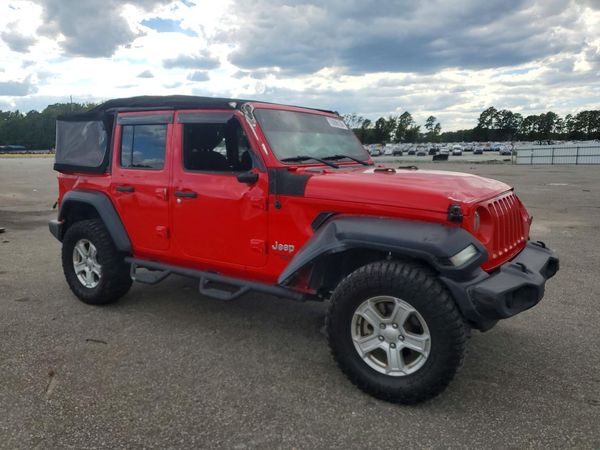 2018 JEEP WRANGLER UNLIMITED Unlimited Sport — Passenger 3/4