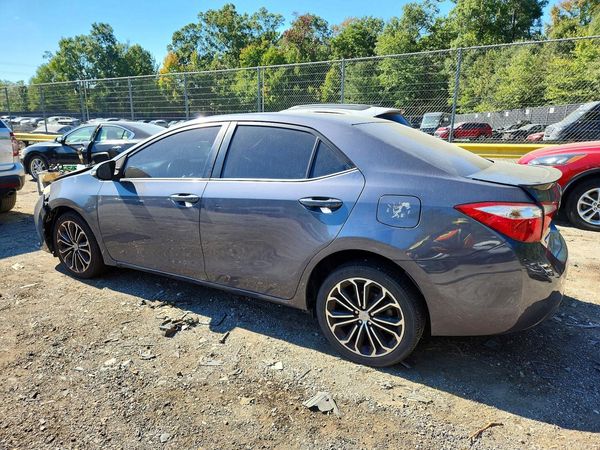 2016 TOYOTA COROLLA L/LE — DSRA