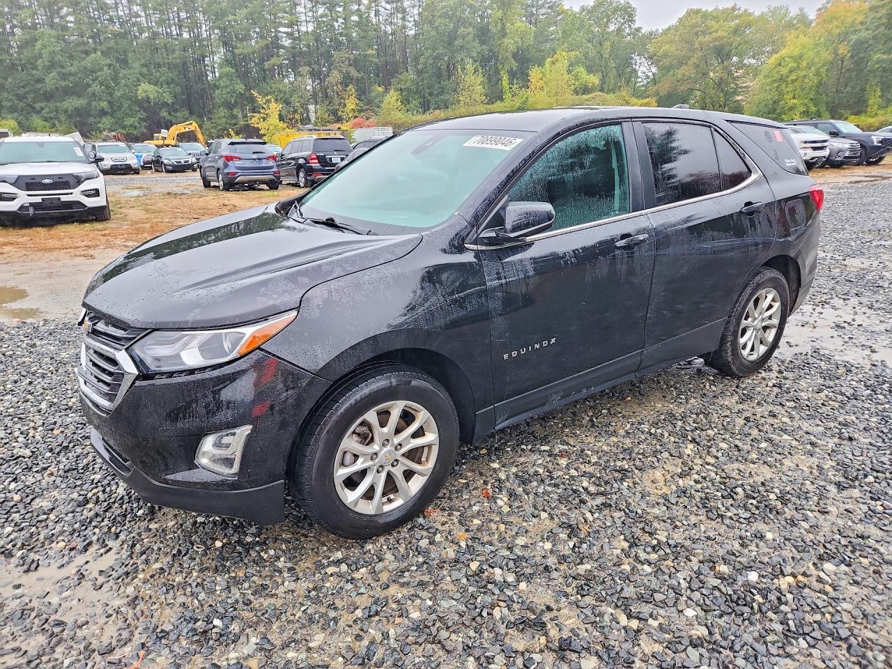 2021 CHEVROLET EQUINOX LT (1LT) — Front 3/4