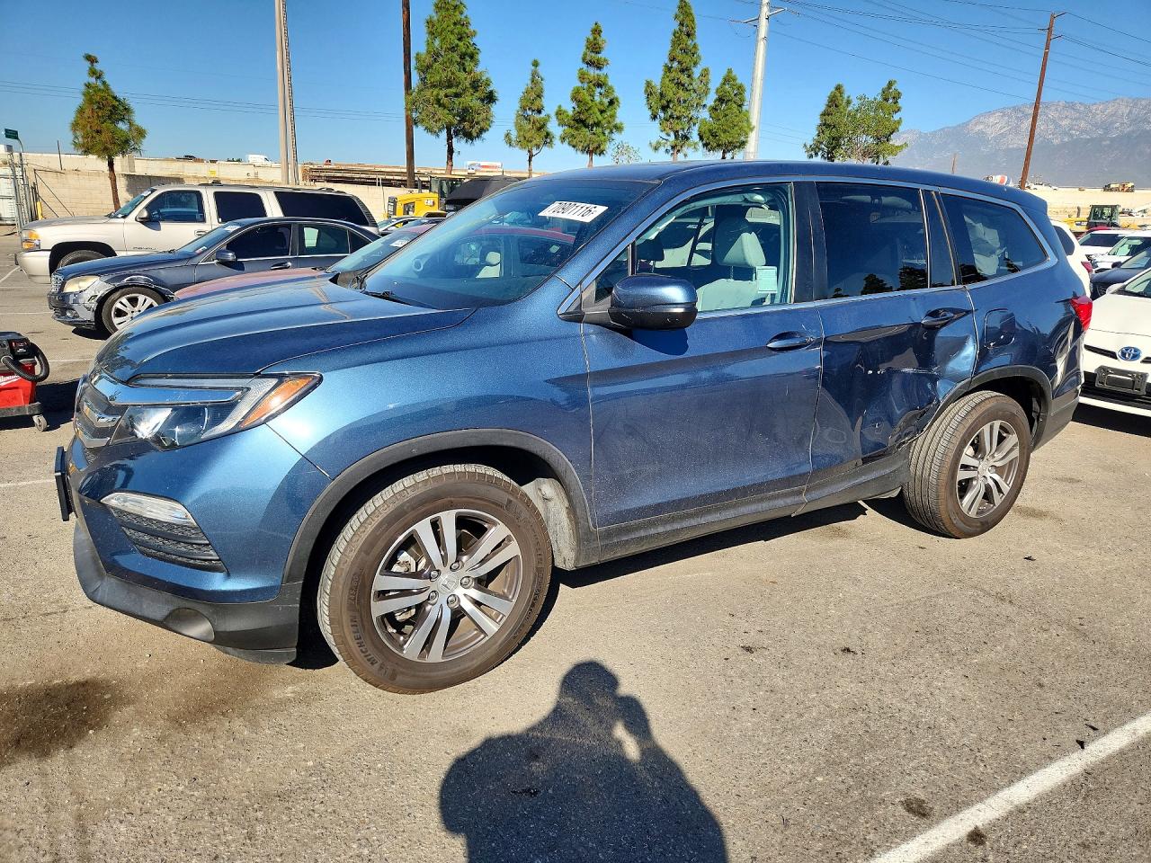 2016 HONDA PILOT EXL-N — Front 3/4