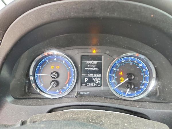 2018 TOYOTA COROLLA L/LE/SE/XLE/XSE — ODOM