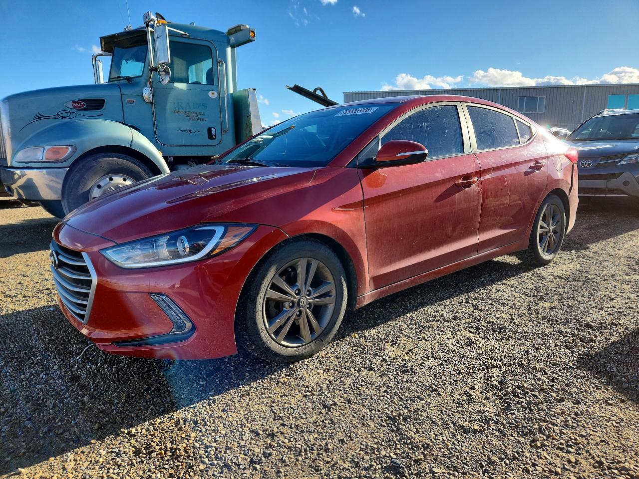2017 HYUNDAI ELANTRA — Front 3/4