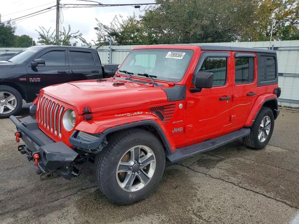 2020 JEEP WRANGLER UNLIMITED — DSFA — Front 3/4
