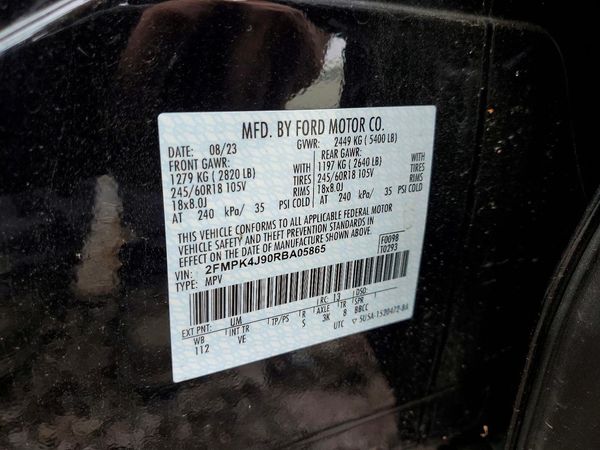 2024 FORD EDGE — VINS