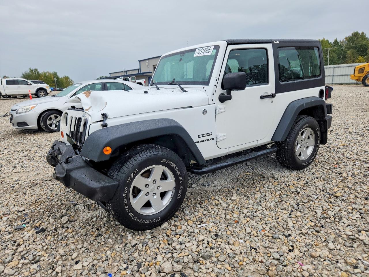 2012 JEEP WRANGLER Sport — Front 3/4