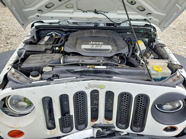 2012 JEEP WRANGLER Sport — Engine bay