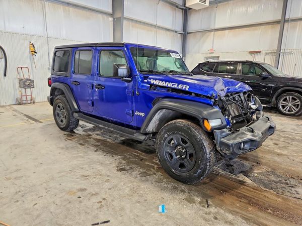 2018 JEEP WRANGLER UNLIMITED Unlimited Sport — Passenger 3/4
