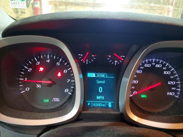 2017 CHEVROLET EQUINOX LT / FL — ODOM