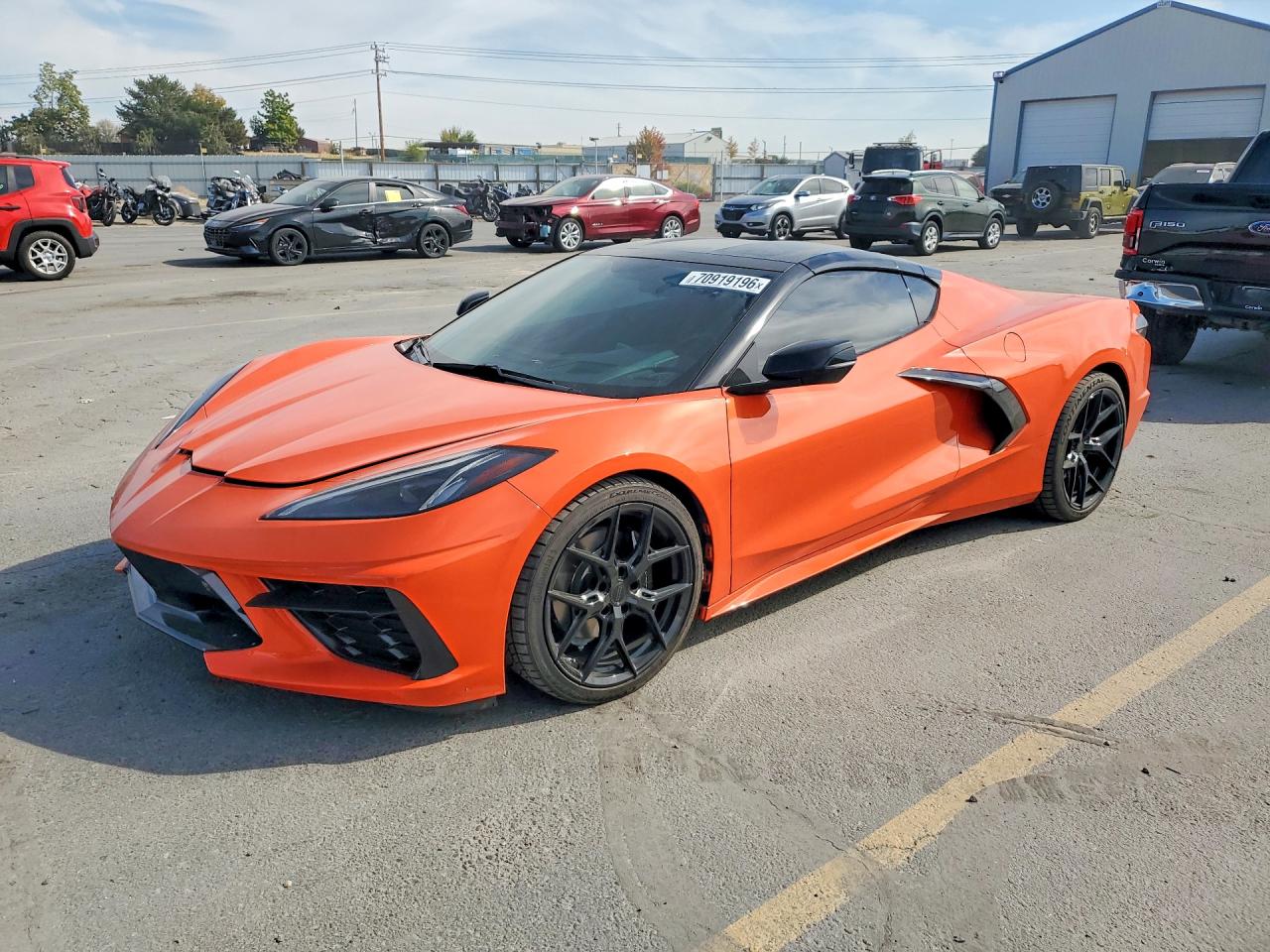 2021 CHEVROLET CORVETTE Preferred 2LT — Front 3/4