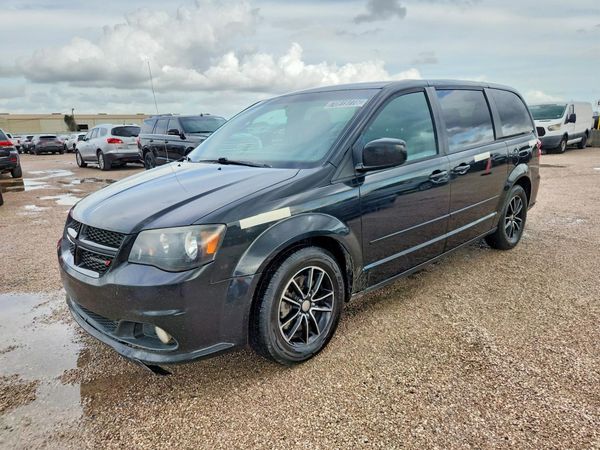 2017 DODGE GRAND CARAVAN SXT — Front 3/4
