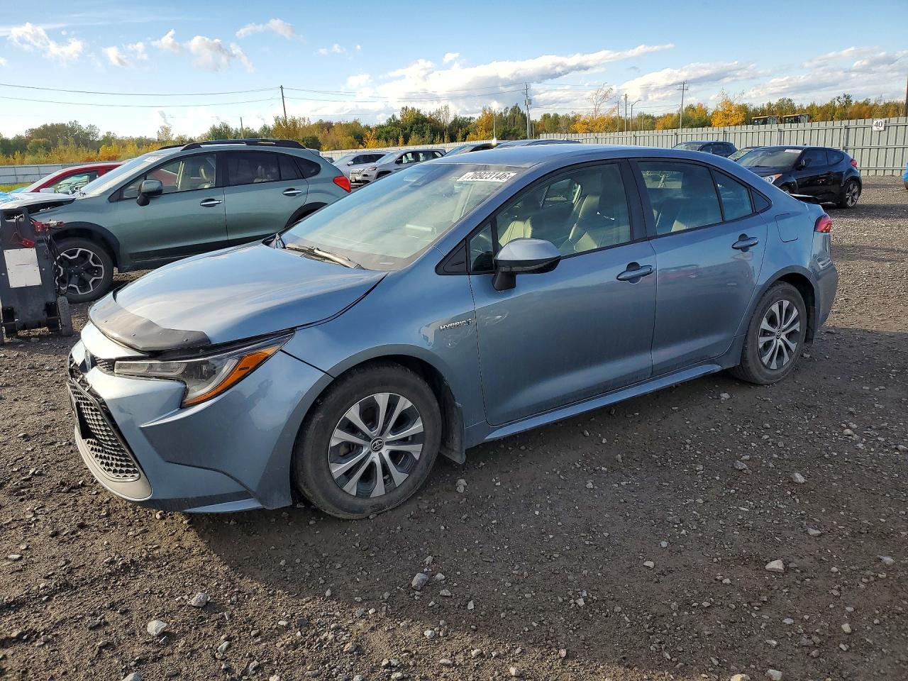 2021 TOYOTA COROLLA — Front 3/4