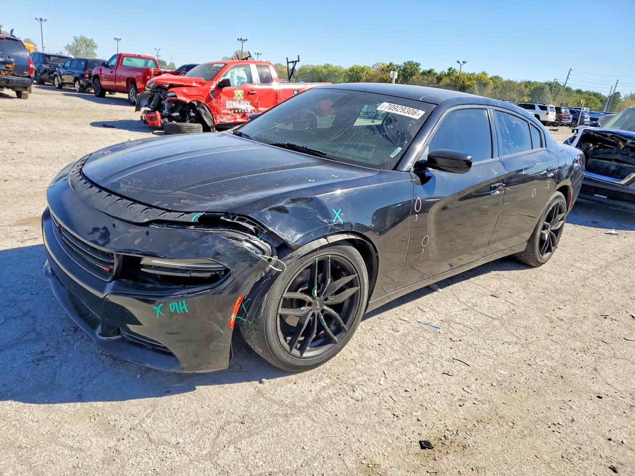 2019 DODGE CHARGER SXT — Front 3/4