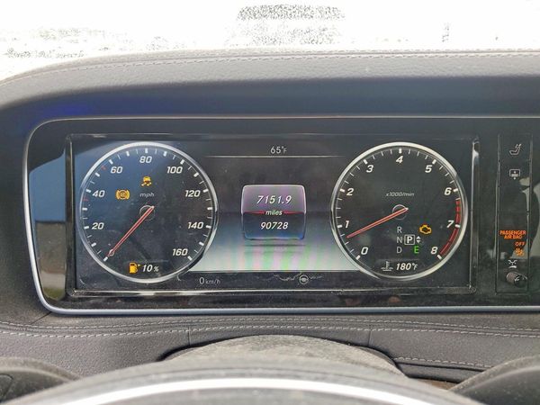 2016 MERCEDES-BENZ S S550-4M — ODOM