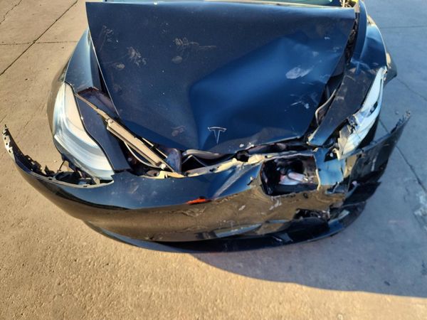 2019 TESLA MODEL 3 — Engine bay