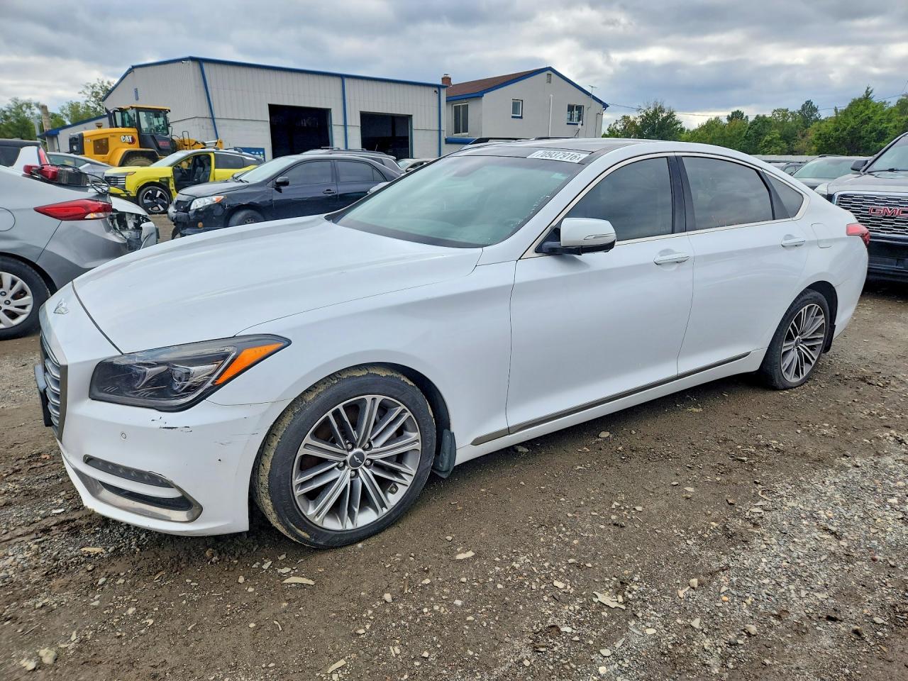 2018 GENESIS G80 — Front 3/4