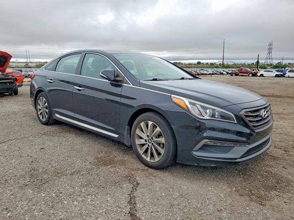 2017 HYUNDAI SONATA — Passenger 3/4