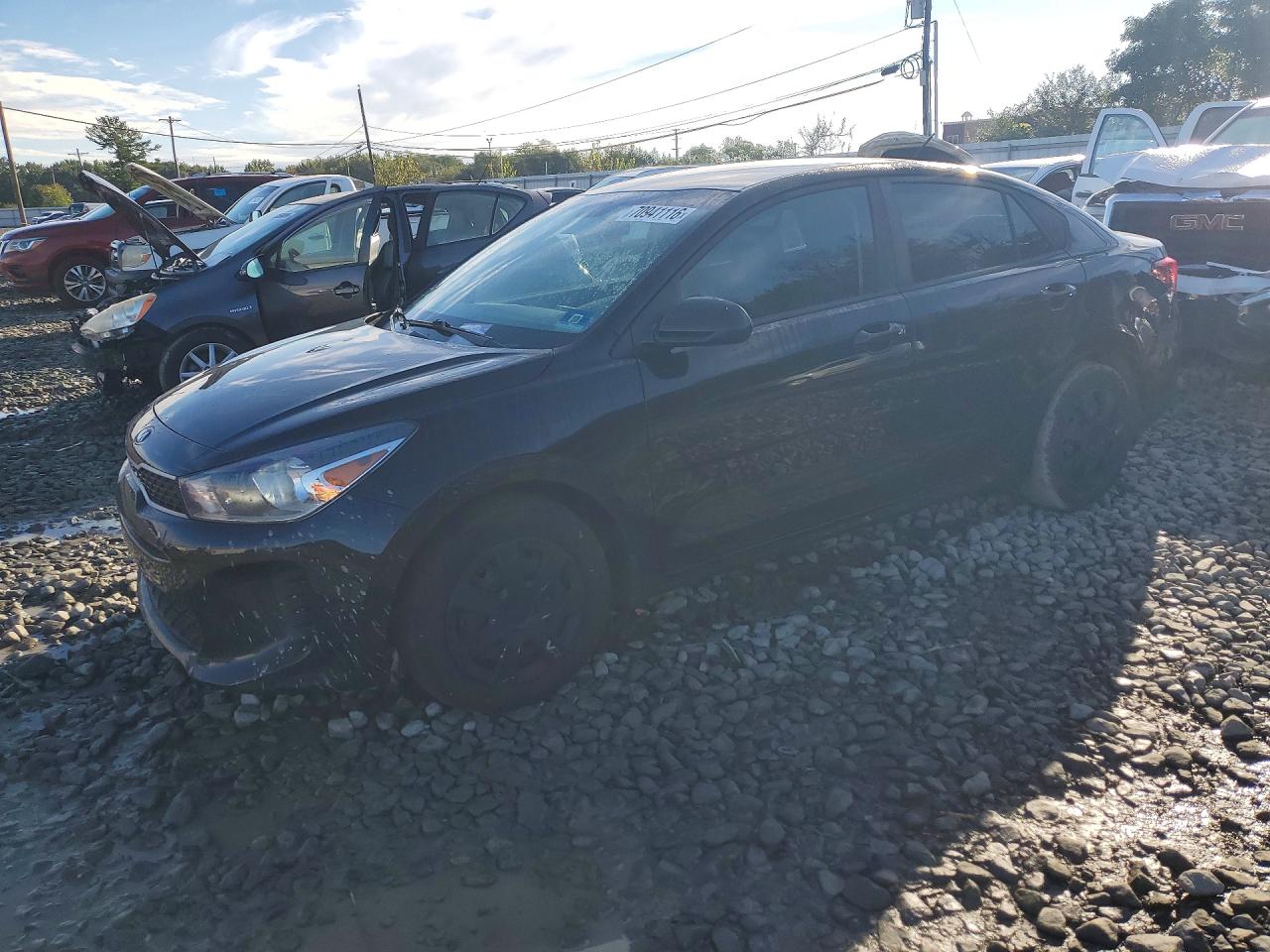 2018 KIA RIO LX, S — Front 3/4