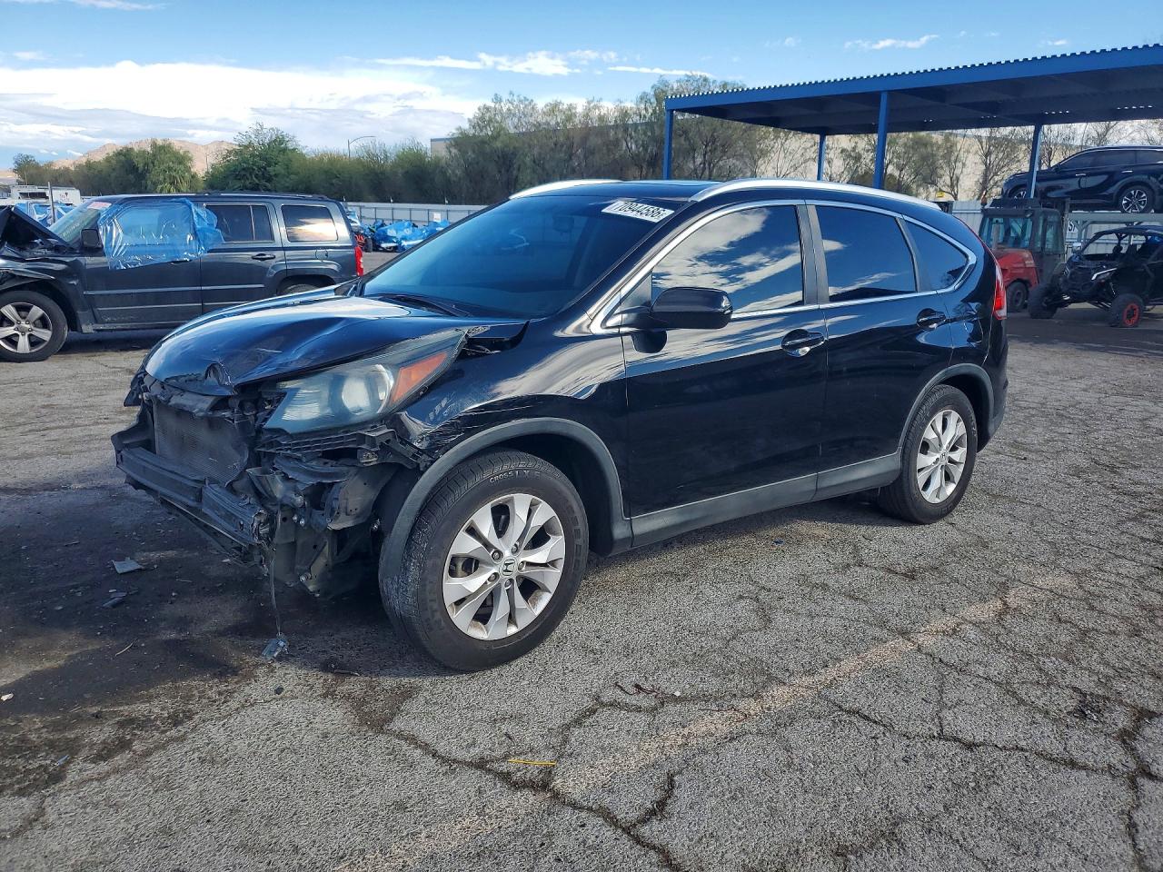 2014 HONDA CRV EX-L — Front 3/4