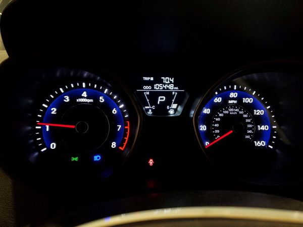 2013 HYUNDAI ELANTRA — ODOM